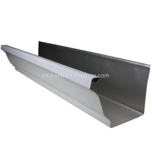 Máquina de canalones de aluminio estilo K